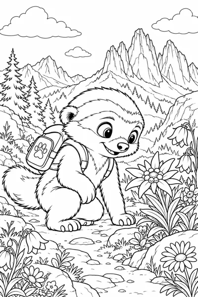 BADI BO Coloring